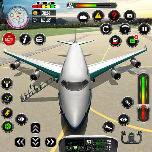 Airplane Simulator Flight Game