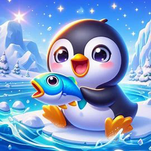 Penguin Fish Catch